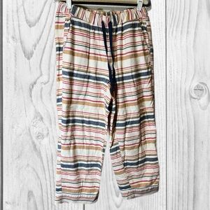 Pendleton Multicolor Striped Relaxed Pants size medium lightweight casual comfy